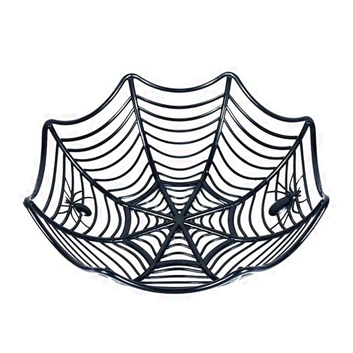 Ochine Halloween Spider Web Basket Bowls Halloween Decorations Halloween Spider Web Plastic Baskets Bowls Halloween Candy Bowl Trick or Treat Hand Grabbing Candy Holder Bowls for Halloween Party Decor