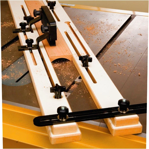 Rockler Cove Cutting Table Saw Jig - Table Cutting Jig Stock up to 7