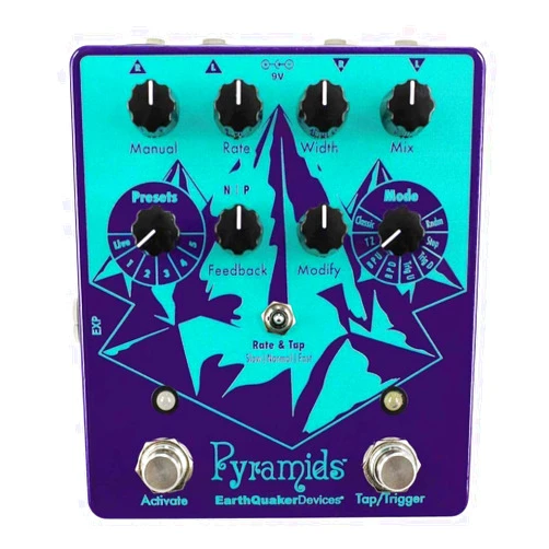 EarthQuaker Devices Pyramids Stereo Flanger Pedal