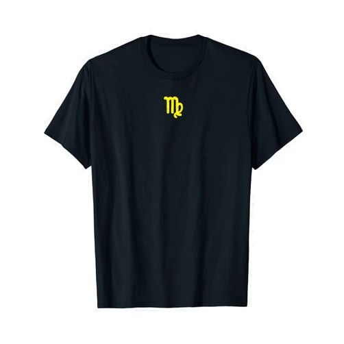 Golden Virgo Zodiac Sign Horoscope Astrology Minimalist Golden Virgo Zodiac Sign Horoscope Astrology T-Shirt