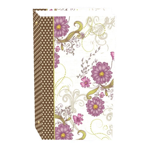 Pioneer Photo Albums 3-Ring Photo Album 300 Pockets Hold 4x6 Photos, Berry Blossoms Design