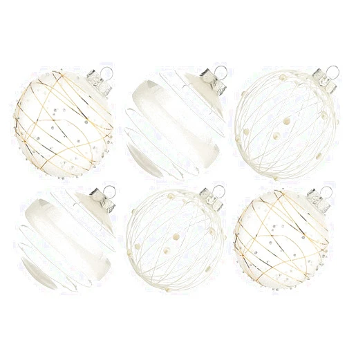 XmasExp Christmas Ball Ornaments Set-70mm/2.76