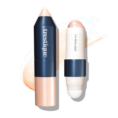 TRE'STIQUE treStiQue Highlight Stick, Illuminator Makeup For Face, Highlighter Makeup Stick, Face Highlighter Bronzer Makeup - Refillable
