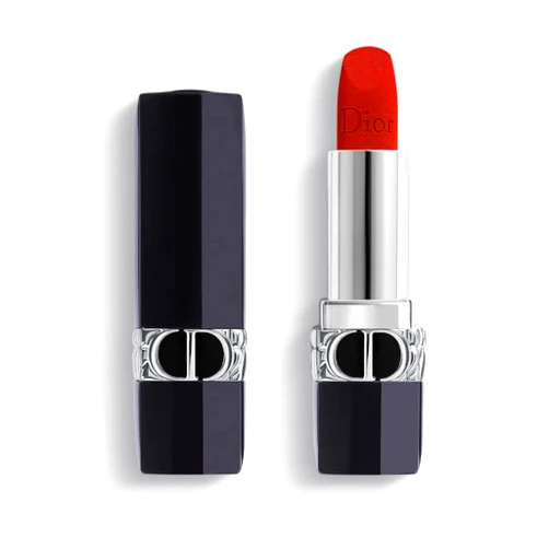 Dior Rouge 999 Velvet Red Lipstick - Mini Travel Size 1.5g / 0.05 oz