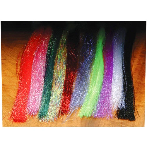 Hareline Dubbin sherpa flies krystal flash