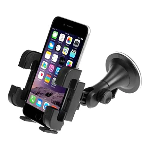 SNHDIGITAL Car Mount Windshield Holder Glass Cradle Swivel Dock Compatible with Sonim XP3 - XP8
