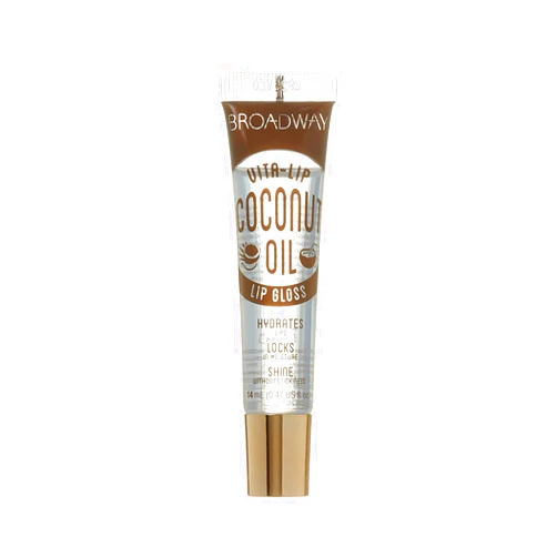 Ruby Kisses Broadway Vita-Lip Clear Lip Gloss 0.47oz/14ml (BCLG0301- Coconut Oil)