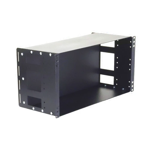 IAENCLOSURES.COM IRP208SB-5U Enclosed Rackmount 5U Compact 8 inch Adjustable Depth Solid Panel for 19 inch 2-Post Relay Rack or 4-Post Rack Cabinet