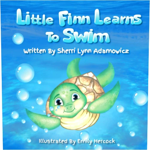 By Sherri Lynn Adamowicz (Author), Emily Hercock (Illustrator) Little Finn Learns To Swim