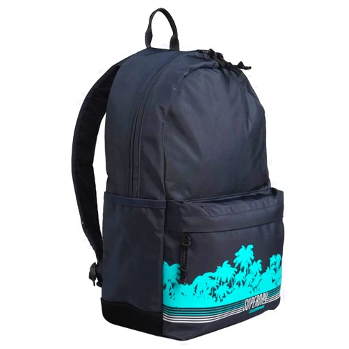 Superdry Mens Vintage Graphic Montana Velvet Bottom Laptop Backpack Navy O/S