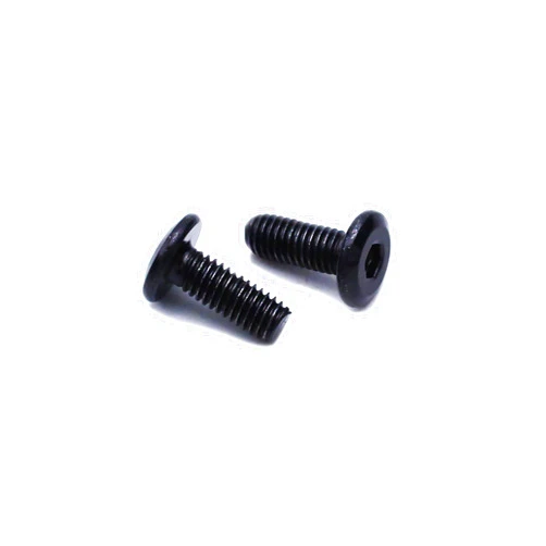 Smartsails 12Pcs M6 x 20mm Full Thread, Flat Head Hex Socket Bolt Screw, 304 Stainless Steel Black Zinc Plated, Black Oxide with Hex Key