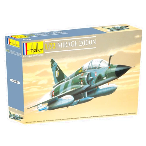 Glow2B Heller Mirage 2000 N Airplane Model Building Kit