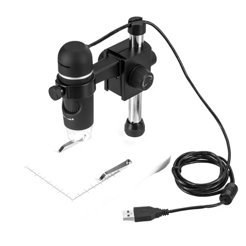KWHRYVRE 5 MP 300x Handheld USB Digital Microscope Pro with 8 LEDs Brightness Adjustable Measurement Software