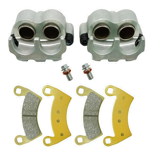 M MATI Rear Left Right Brake Caliper Pads for Polaris RZR 1000 XP, RZR Turbo, RZR RS1, RZR 900 4-Seater 1912141 1912142 1912478 1912479