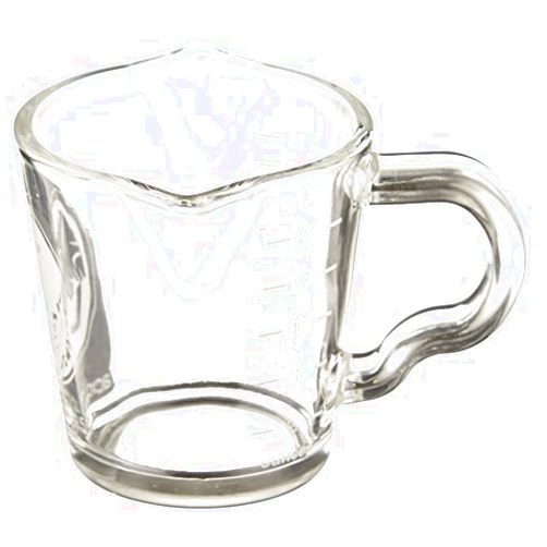 Rhinowares Rhino Coffee Gear Double Shot Glass, 1 Count (Pack of 1)