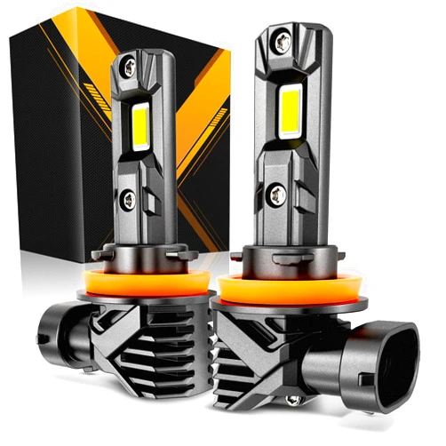 AUXFREE H11 H9 H8 Fog Light, 18000LM 6500K Super Bright Fog Light For Off-road Vehicle, Plug and Play