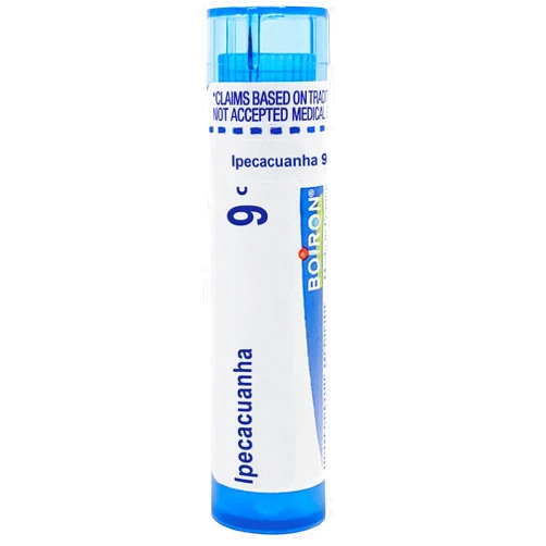 Boiron Ipecacuanha 9C for Nausea & Vomiting with Hypersalivation - 80 Pellets