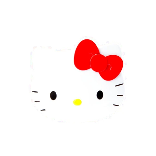 Sanrio 962481 Hello Kitty Table Top Mount Face Mirror & Comb Set