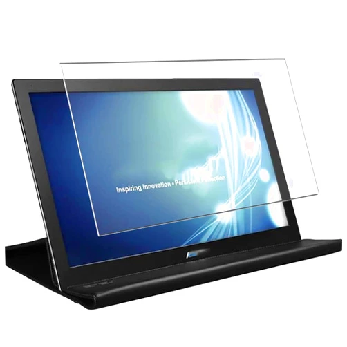 Film for ASUS MB168B+ Display Monitor MB168B PLUS Synvy Tempered Glass Screen Protector Film, compatible with ASUS MB168B+ Display Monitor 15.6