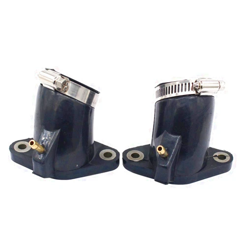 MOTOKU Pack of 2 Carb Carburetor Intake Manifold Joint Boot for Yamaha XVS650 VStar Custom XVS650A V-Star Classic XVS650AT Silverado