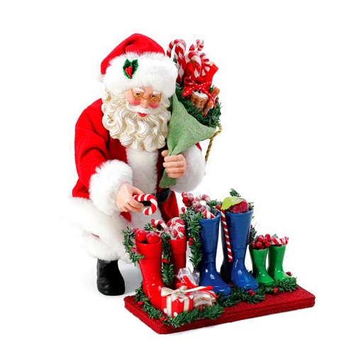 Department 56 Possible Dreams Santa Christmas Traditions Saint Nicholas Day Figurine Set, 8 Inch, Multicolor