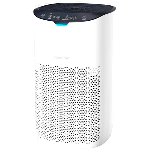 POMORON Air Purifiers for Home Large Room Up to 1500Ft² with Air Quality Sensor&Auto Mode, UV, Efficient HEPA Air Purifiers Filter 99.97% of Pollen Allergies Smoke Dust Pet Dander for Bedroom, MJ003HD