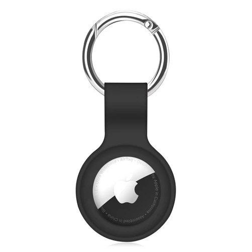 Pautas Airtag Holder, Ultra Light Silicone Case for Airtags, Protective Cover Compatible with AirTag GPS Item Finders with Anti-Lost Keychain for Bags, Keys, Dog Cat Collar, Luggage
