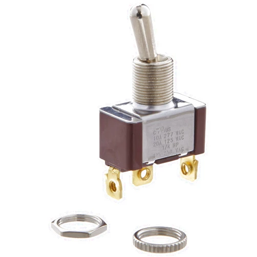 Eaton XTD2G2A Toggle Switch, Screw Termination, On-Off-On Action, SPDT Contacts