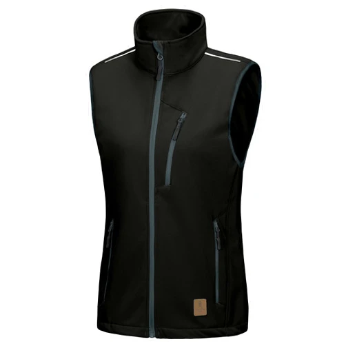 Little Donkey Andy Women's Fleece Lined Softshell Vest Lightweight Windproof Sleeveless Jacket for Hiking Outdoor Travel Golf