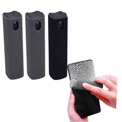 QUAAM 3PCS Fingerprint Proof Screen Cleaner,3 in 1Touchscreen Mist Cleaner Spray for All Phones, Tablets, Car Screens, Computers, Monitors
