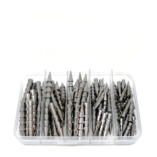Reaction Tackle Tungsten Nail Weights for Bass Fishing - Insert Sinkers for Fishing Lures, Neko Rig and Wacky Rig - Sinkers Bass Fishing