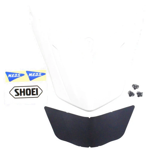Shoei VFX-EVO Helmet Replacement Paintable Visor/Peak White