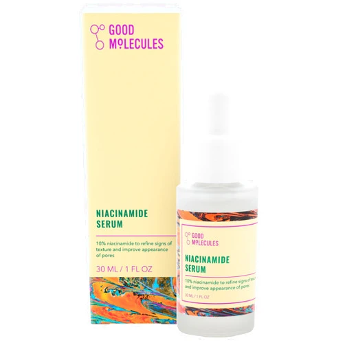 Good Molecules Niacinamide Serum - 10% Niacinamide Balancing B3 Facial Serum for Acne, Tone, Texture - Brightening and Hydrating Skincare for Face