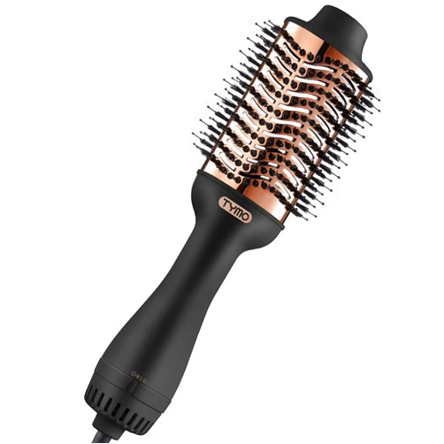 TYMO Hair Dryer Brush Blow Dryer Brush in One, 4 in 1 Ionic Hair Dryer and Styler Volumizer with Oval Titanium Barrel, Hot Air Straightener Brush for Smooth Frizz-Free Blowout