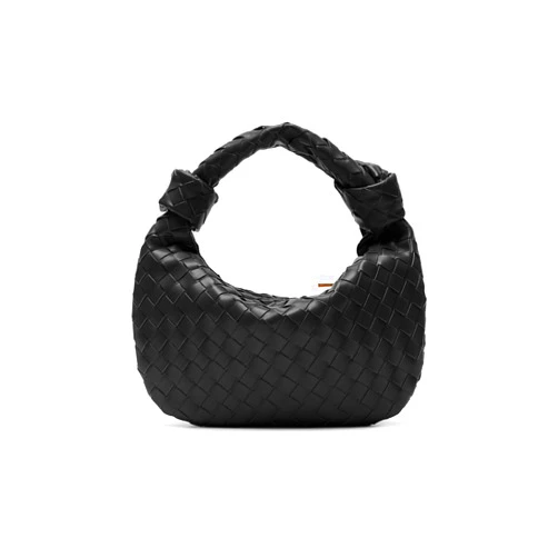 Apryl Woven Handbags for Women, Hobo Bags for Women, Fashion Knotted Small Top Handle Purse Clutch, Soft Vegan Leather