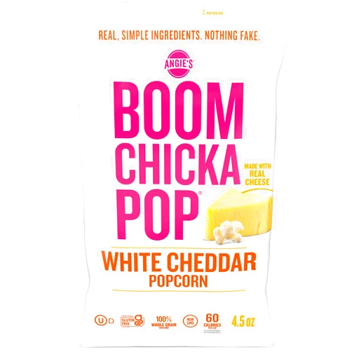 BOOMCHICKAPOP Angie's BOOMCHICKAPOP White Cheddar Popcorn, 4.5 oz.