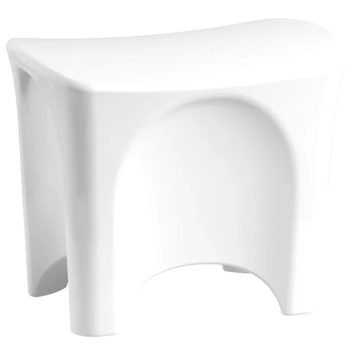 STERLING 72186104-0 Freestanding Shower Seat, White