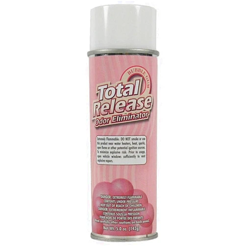 HI-TECH Total Release Odor Eliminator | Car Air Freshener Fogger | Bubble Gum (1 Pack)