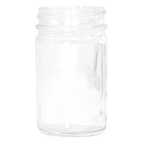 Qorpak GLA-00852 Clear Composite Test Jar with 43-400 Neck Finish, 2.5 oz (Pack of 180)