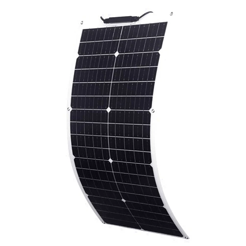 XINPUGUANG 50W 12V Solar Panel Flexible Battery Charger Monocrystalline with PV Connector for RV Boat Cabin Tent Car (50w)