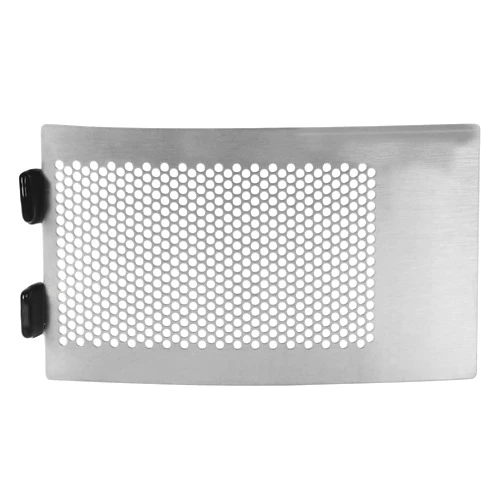 Vankey Stainless Steel Metal Punched Mesh Panel Fits for Medium&Large Big Size Green Egg Draft Door Egg Bottom Vent Replacement Punched Metal Panel Big Size Green Egg Accessories