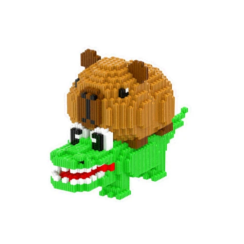 AIYIMUSIDEEN Capybara Building Blocks Set(7399), Mini Micro Blocks, Suitable for Adults