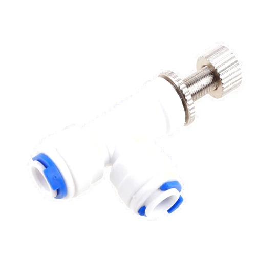 NUOYAQI Reverse Osmosis Hose Water-Flow Adjust Regulator Waterflow Control Connector Fitting Water Speed Controller Water Sensors for Leaks-WiFi Alarm-Flood Detection Security System Meter