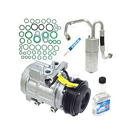 Marketplace Auto Parts A/C Compressor Kit - Compatible with 2008-2010 Ford F350 Super Duty 6.4L V8 Turbo Diesel (VIN R)