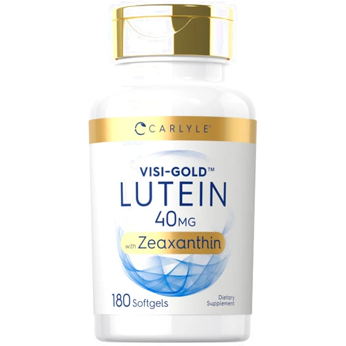 Carlyle Lutein and Zeaxanthin 40 mg | 180 Softgels | Eye Health Vitamins | Non-GMO & Gluten Free Supplement