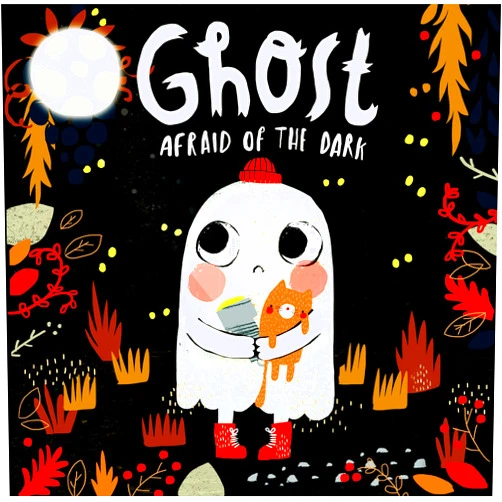 Sara Conway,Rainstorm Publishing,Kidsbooks Publishing Ghost Afraid of the Dark-Follow Boo the Ghost as he Celebrates his First Halloween with all his Monster Friends and Discovers how to be Brave