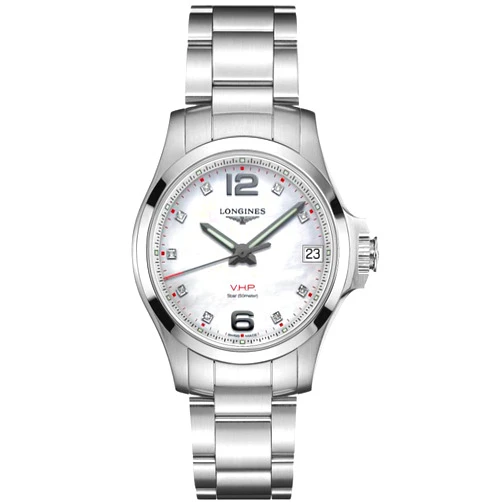 Longines Conquest V.H.P. Quartz Diamond Men's Watch L3.316.4.87.6
