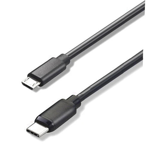 JuSoFU USB-C OTG to Micro USB Cable, 2-Pack, Data Sync and Charge for Samsung Galaxy S7 S6, J7, J3, Samsung Tab, Tab S2, PS4, Kindle, Xbox Controller, Old Android Phone, and More (Black, 3.5ft+3.5ft)