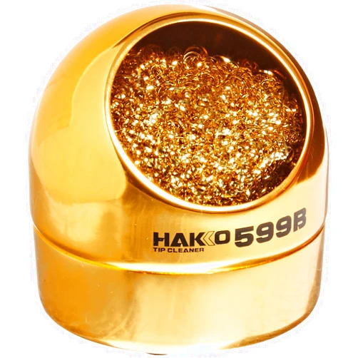 Hakko 599B-02 Solder Tip Cleaning Wire and Holder, 1 PACK