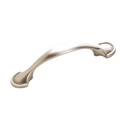 Amerock | Cabinet Pull | Satin Nickel | 3 inch (76 mm) Center to Center | Everyday Heritage | 1 Pack | Drawer Pull | Drawer Handle | Cabinet Hardware